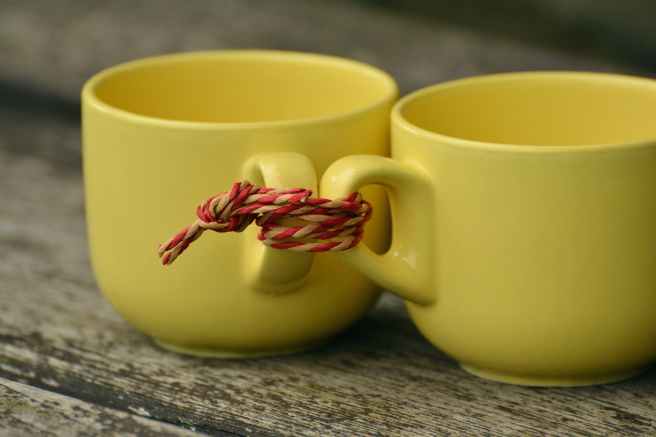 beverage ceramic cord cups